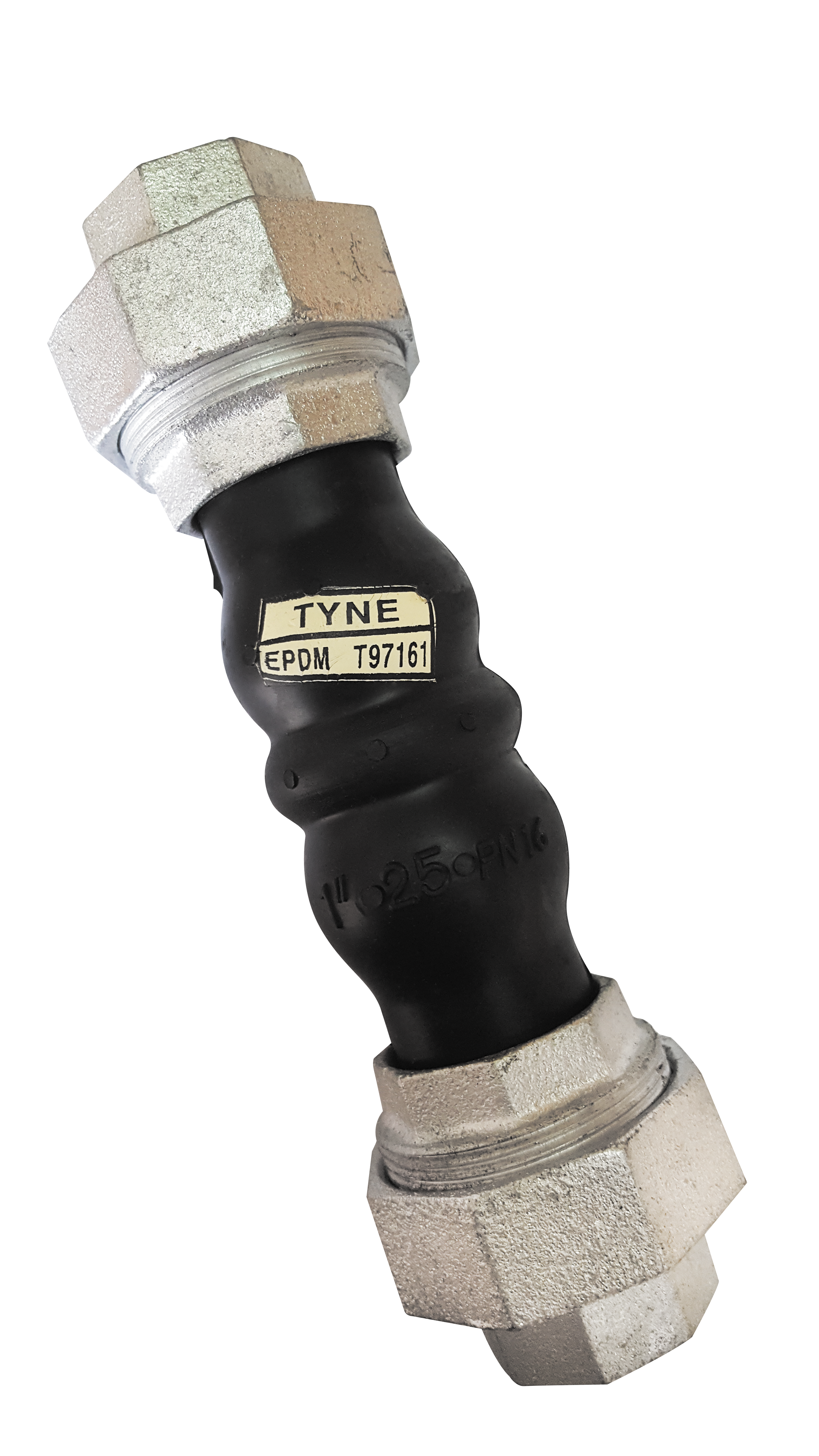 Twin Sphere Rubber Flexible Connector – Threaded